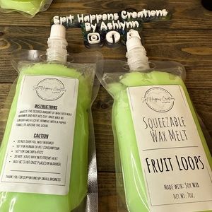 Squeezable Wax Melts: Fruit Loops